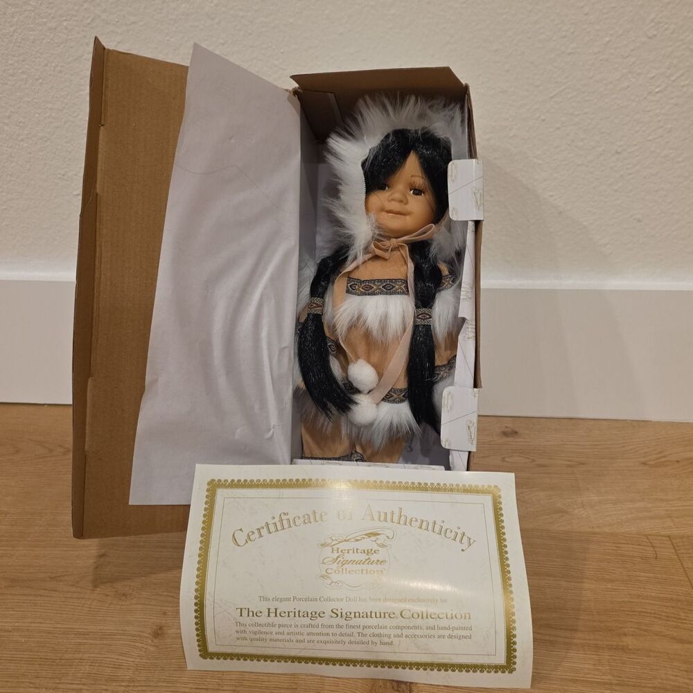 Ayasha Doll #28332 The Heritage Signature Collection AYASHA Porcelain Doll